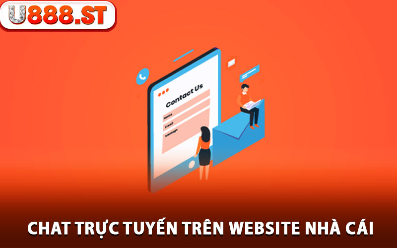 Chat trực tuyến trên website nhà cái